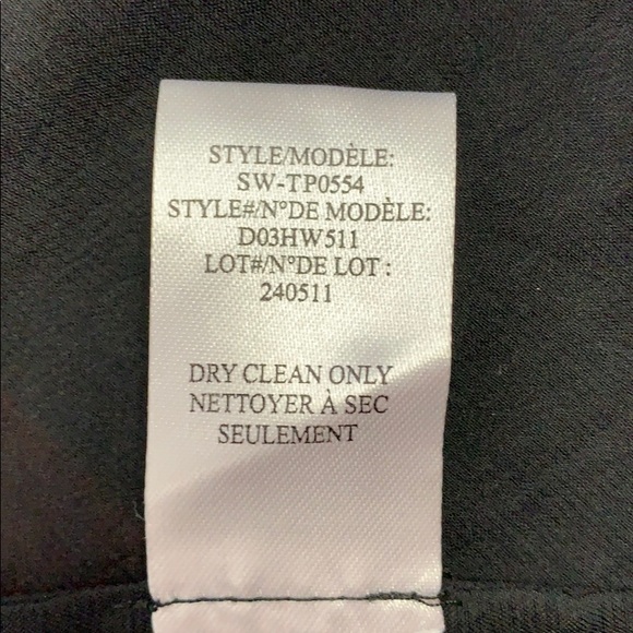 Helmut Lang Pearl Grey Color-Blocked Chroma Top S - Picture 11 of 13